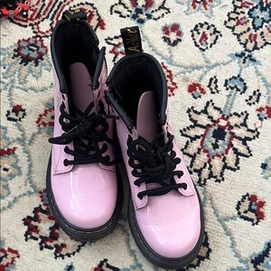 Dr. Martens Light Pink Combat Boots